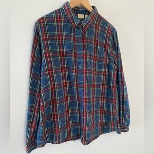 L.L. Bean Flannel Button Up